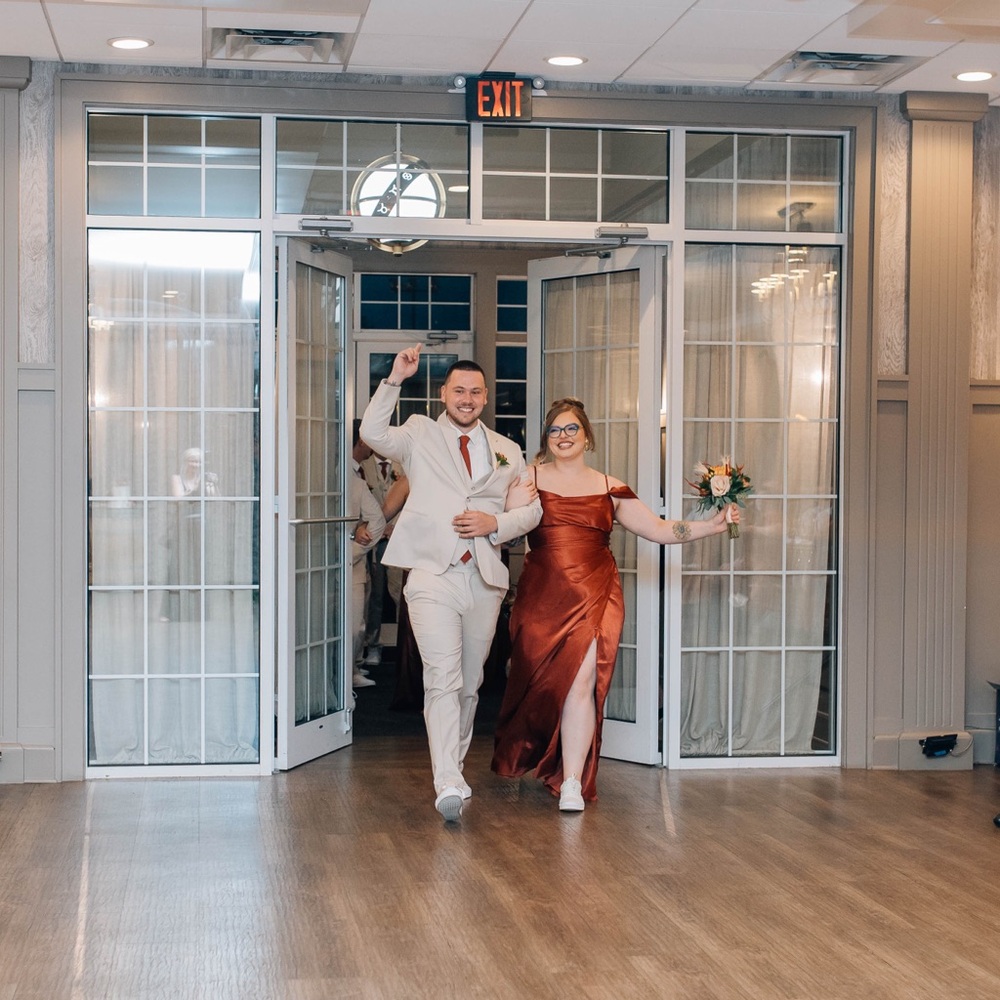 David’s Bridal signature collection Cinnamon gown